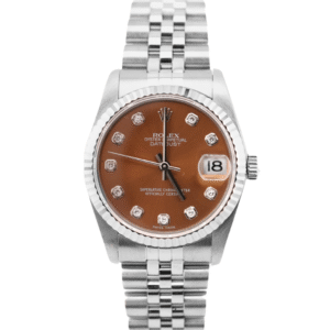 Rolex Datejust 31 mm / Brown Diamond – Jubilee