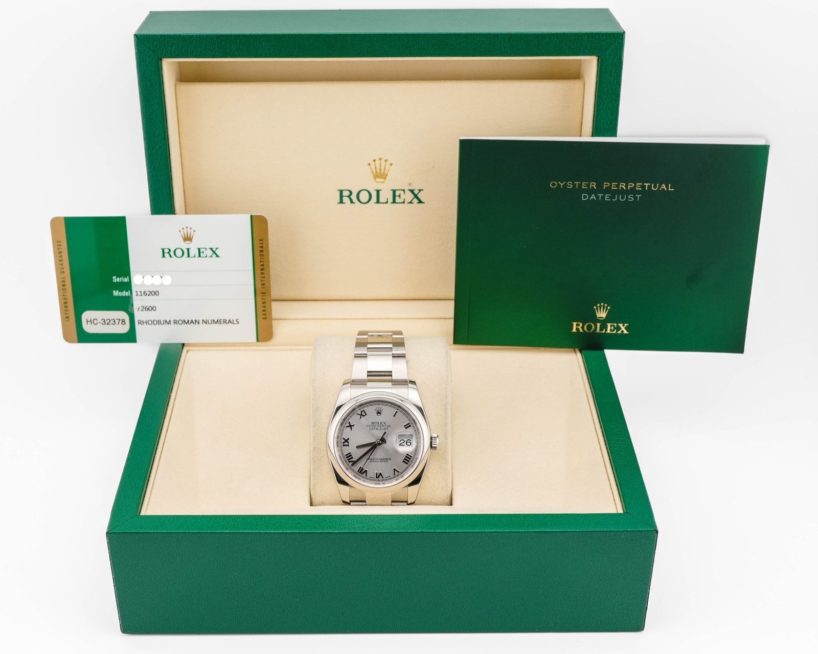 Rolex Datejust 36 mm / Rhodium Grey – Oyster – Image 2