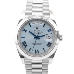Rolex Day-Date 40 mm / Ice Blue – President